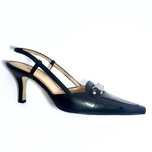 Anne Klein iFlex Malalam Leather Heels